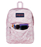 JanSport SuperBreak One Backpack - Durable, Lightweight Bag with 1 Main Compartment, Front Utility Pocket with Built - in Organizer, Premium Backpack, Flutter By