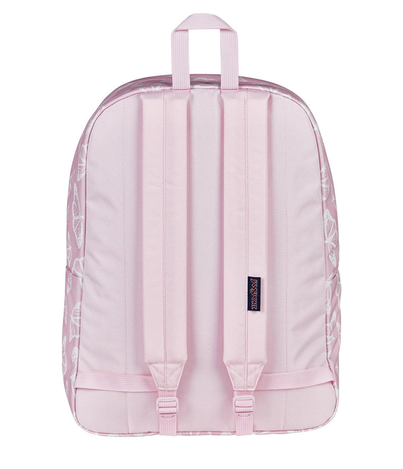 JanSport SuperBreak One Backpack - Durable, Lightweight Bag with 1 Main Compartment, Front Utility Pocket with Built - in Organizer, Premium Backpack, Flutter By