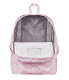 JanSport SuperBreak One Backpack - Durable, Lightweight Bag with 1 Main Compartment, Front Utility Pocket with Built - in Organizer, Premium Backpack, Flutter By