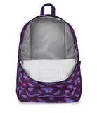 JanSport SuperBreak One Backpack - Durable, Lightweight Bag with 1 Main Compartment, Front Utility Pocket with Built - in Organizer, Premium Backpack, Flutter By Purple