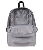 JanSport SuperBreak One Backpack - Durable, Lightweight Bag with 1 Main Compartment, Front Utility Pocket with Built - in Organizer, Premium Backpack, Grounded Grey
