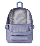 JanSport SuperBreak One Backpack - Durable, Lightweight Bag with 1 Main Compartment, Front Utility Pocket with Built - in Organizer, Premium Backpack, Lavender Ash