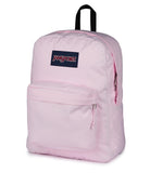 JanSport SuperBreak One Backpack - Durable, Lightweight Bag with 1 Main Compartment, Front Utility Pocket with Built - in Organizer, Premium Backpack, Pink Ice