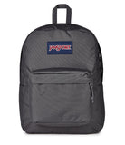 JanSport SuperBreak One Backpack - Durable, Lightweight Bag with 1 Main Compartment, Front Utility Pocket with Built - in Organizer, Premium Backpack, Smokey Grit