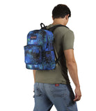 JanSport SuperBreak One Backpack - Durable, Lightweight Bookbag with 1 Main Compartment, Front Utility Pocket with Built - in Organizer - Premium Backpack, Cyberspace Galaxy