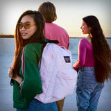JanSport SuperBreak One Backpack - Durable, Lightweight Bookbag with 1 Main Compartment, Front Utility Pocket with Built - in Organizer - Premium Backpack, Cyberspace Galaxy