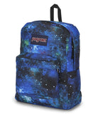 JanSport SuperBreak One Backpacks - Durable, Lightweight Bag with 1 Main Compartment, Front Utility Pocket with Built - in Organizer - Premium Backpack, Galaxy