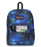 JanSport SuperBreak One Backpacks - Durable, Lightweight Bag with 1 Main Compartment, Front Utility Pocket with Built - in Organizer - Premium Backpack, Galaxy