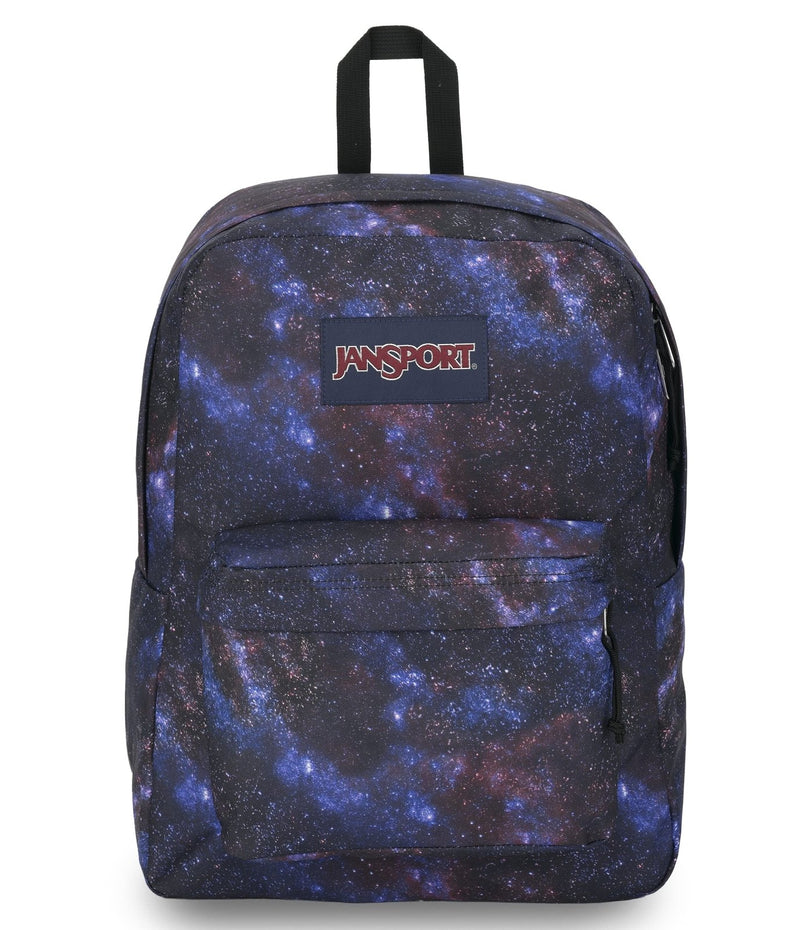 JanSport SuperBreak One Backpacks - Durable, Lightweight Bag with 1 Main Compartment, Front Utility Pocket with Built - in Organizer - Premium Backpack, Night Sky