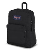 JanSport SuperBreak One Backpacks - Durable, Lightweight Bookbag with 1 Main Compartment, Front Utility Pocket with Built - in Organizer - Premium Backpack, Black