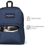 JanSport SuperBreak One Backpacks - Durable, Lightweight Bookbag with 1 Main Compartment, Front Utility Pocket with Built - in Organizer - Premium Backpack, Pastel Lilac