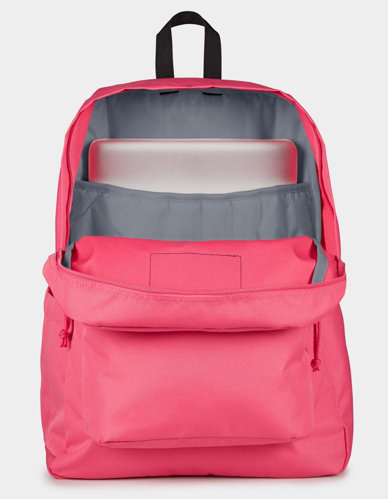 JanSport SuperBreak Plus Backpack, Pop Pink, 44470437901