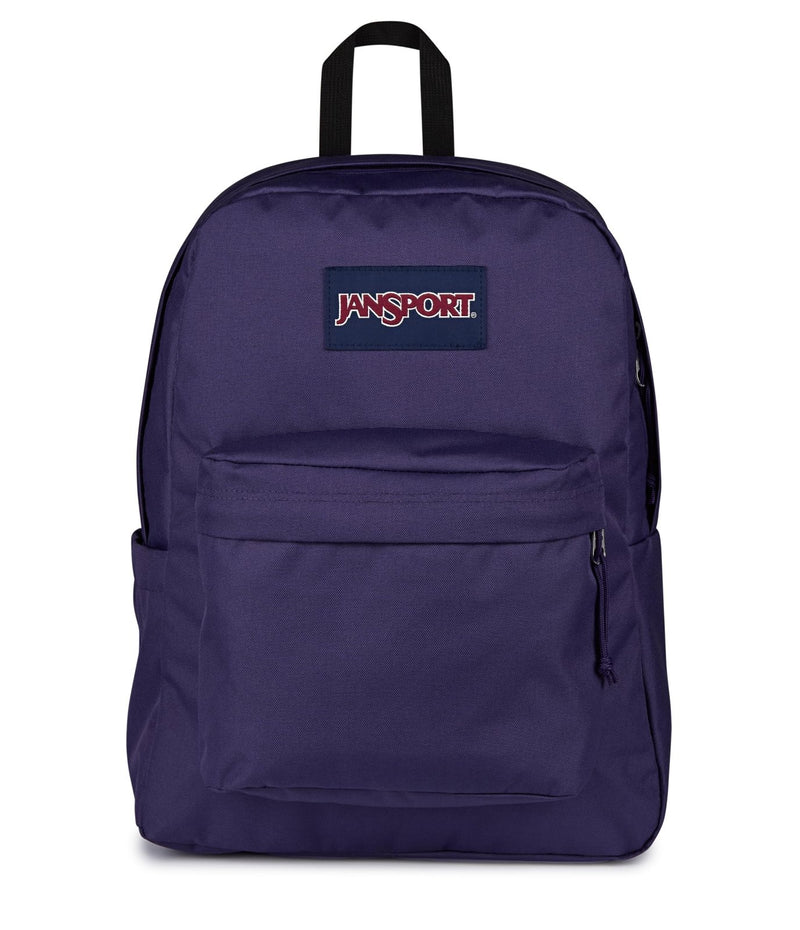 JanSport SuperBreak Plus Backpack with Padded 15 - inch Laptop Sleeve and Integrated Bottle Pocket - Spacious and Durable Daypack for Work and Travel - Amethyst Angst