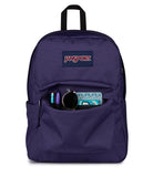 JanSport SuperBreak Plus Backpack with Padded 15 - inch Laptop Sleeve and Integrated Bottle Pocket - Spacious and Durable Daypack for Work and Travel - Amethyst Angst