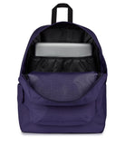 JanSport SuperBreak Plus Backpack with Padded 15 - inch Laptop Sleeve and Integrated Bottle Pocket - Spacious and Durable Daypack for Work and Travel - Amethyst Angst