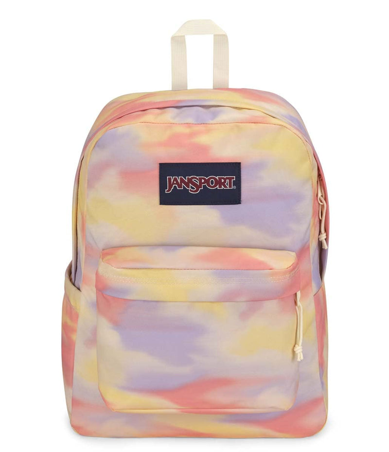 JanSport SuperBreak Plus Backpack with Padded 15 - inch Laptop Sleeve and Integrated Bottle Pocket - Spacious and Durable Daypack for Work and Travel - Blurred Wash