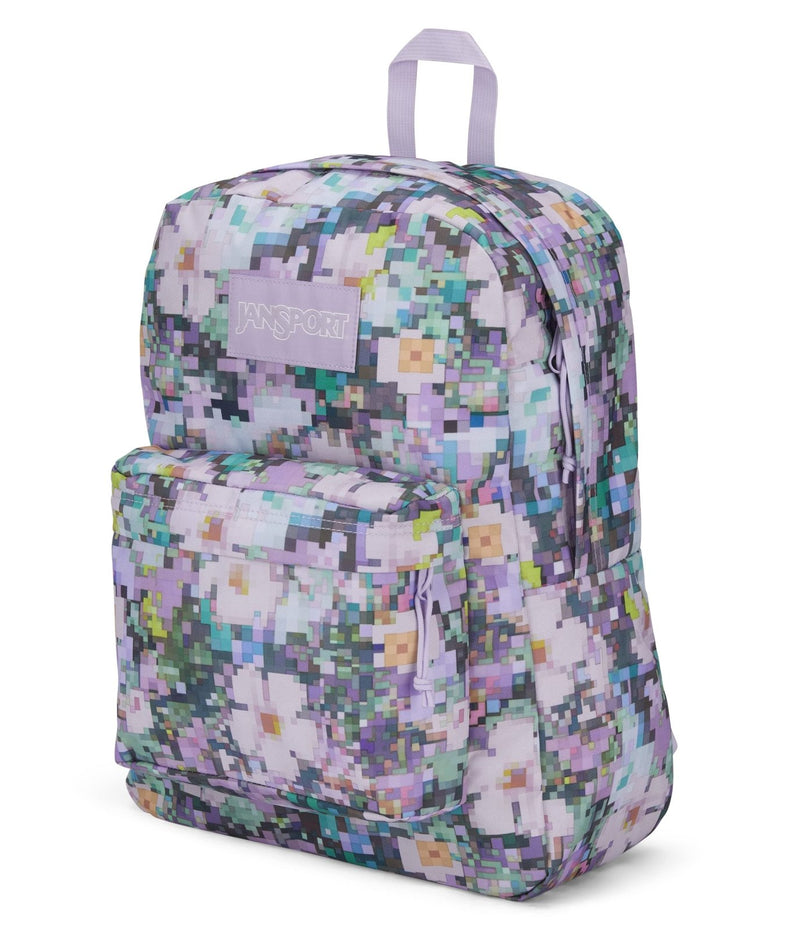 JanSport SuperBreak Plus Backpack with Padded 15 - inch Laptop Sleeve and Integrated Bottle Pocket - Spacious and Durable Daypack for Work and Travel, Bogcore Camo Con Black/Brown/Lt Brn/Dk G