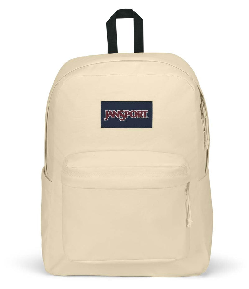 JanSport SuperBreak Plus Backpack with Padded 15 - inch Laptop Sleeve and Integrated Bottle Pocket - Spacious and Durable Daypack for Work and Travel - Coconut