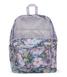 JanSport SuperBreak Plus Backpack with Padded 15 - inch Laptop Sleeve and Integrated Bottle Pocket - Spacious and Durable Daypack for Work and Travel, Daydream Contrast Purple/Blue/Purple/Mul
