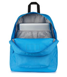 JanSport SuperBreak Plus Backpack with Padded 15 - inch Laptop Sleeve and Integrated Bottle Pocket - Spacious and Durable Daypack for Work and Travel - Electric Azul