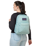 JanSport SuperBreak Plus Backpack with Padded 15 - inch Laptop Sleeve and Integrated Bottle Pocket - Spacious and Durable Daypack for Work and Travel - Faded Sage