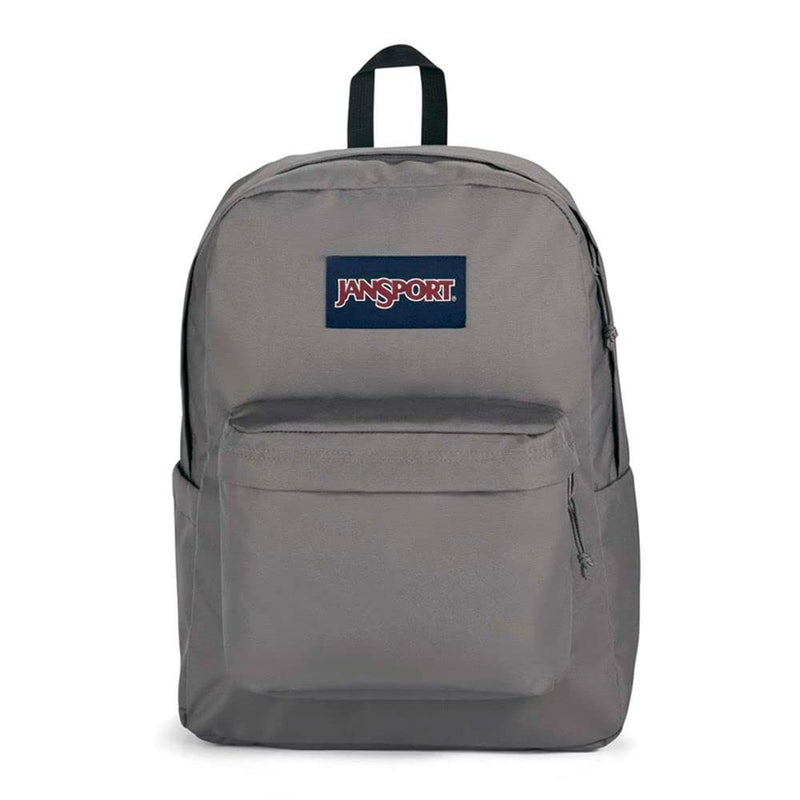 JanSport SuperBreak Plus Backpack with Padded 15 - inch Laptop Sleeve and Integrated Bottle Pocket - Spacious and Durable Daypack for Work and Travel - Graphite Grey