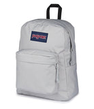 JanSport SuperBreak Plus Backpack with Padded 15 - inch Laptop Sleeve and Integrated Bottle Pocket - Spacious and Durable Daypack for Work and Travel - Grounded Grey