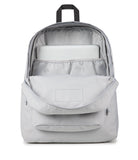 JanSport SuperBreak Plus Backpack with Padded 15 - inch Laptop Sleeve and Integrated Bottle Pocket - Spacious and Durable Daypack for Work and Travel - Grounded Grey