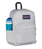 JanSport SuperBreak Plus Backpack with Padded 15 - inch Laptop Sleeve and Integrated Bottle Pocket - Spacious and Durable Daypack for Work and Travel - Grounded Grey
