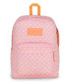 JanSport SuperBreak Plus Backpack with Padded 15 - inch Laptop Sleeve and Integrated Bottle Pocket - Spacious and Durable Daypack for Work and Travel - Hyped Hearts Pink