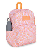 JanSport SuperBreak Plus Backpack with Padded 15 - inch Laptop Sleeve and Integrated Bottle Pocket - Spacious and Durable Daypack for Work and Travel - Hyped Hearts Pink