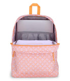 JanSport SuperBreak Plus Backpack with Padded 15 - inch Laptop Sleeve and Integrated Bottle Pocket - Spacious and Durable Daypack for Work and Travel - Hyped Hearts Pink