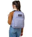 JanSport SuperBreak Plus Backpack with Padded 15 - inch Laptop Sleeve and Integrated Bottle Pocket - Spacious and Durable Daypack for Work and Travel - Lavender Ash