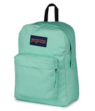 JanSport SuperBreak Plus Backpack with Padded 15 - inch Laptop Sleeve and Integrated Bottle Pocket - Spacious and Durable Daypack for Work and Travel - Magic Mint