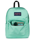 JanSport SuperBreak Plus Backpack with Padded 15 - inch Laptop Sleeve and Integrated Bottle Pocket - Spacious and Durable Daypack for Work and Travel - Magic Mint
