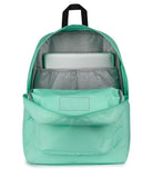 JanSport SuperBreak Plus Backpack with Padded 15 - inch Laptop Sleeve and Integrated Bottle Pocket - Spacious and Durable Daypack for Work and Travel - Magic Mint