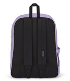 JanSport SuperBreak Plus Backpack with Padded 15 - inch Laptop Sleeve and Integrated Bottle Pocket - Spacious and Durable Daypack for Work and Travel - Pastel Lilac