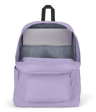 JanSport SuperBreak Plus Backpack with Padded 15 - inch Laptop Sleeve and Integrated Bottle Pocket - Spacious and Durable Daypack for Work and Travel - Pastel Lilac