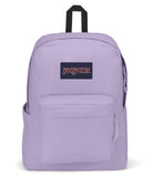 JanSport SuperBreak Plus Backpack with Padded 15-inch Laptop Sleeve and Integrated Bottle Pocket - Spacious and Durable Daypack for Work and Travel - Pastel Lilac