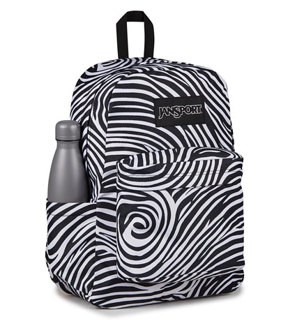 JanSport SuperBreak Plus Backpack with Padded 15 - inch Laptop Sleeve and Integrated Bottle Pocket - Spacious and Durable Daypack for Work and Travel - Surreal Swirlies