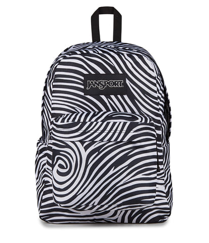 JanSport SuperBreak Plus Backpack with Padded 15 - inch Laptop Sleeve and Integrated Bottle Pocket - Spacious and Durable Daypack for Work and Travel - Surreal Swirlies