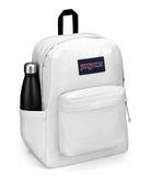 JanSport SuperBreak Plus Backpack with Padded 15 - inch Laptop Sleeve and Integrated Bottle Pocket - Spacious and Durable Daypack for Work and Travel - White