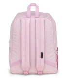 JanSport Superbreak Plus FX Backpack - Work, Travel, or Laptop Bag with Water Bottle Pocket - Embroidered Bows