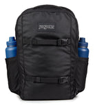 JanSport Venture Pack – Travel Pack With Large Main Compartment with Compression Straps, Dual Water Bottle Pockets, Padded Hip Belt & Luggage Trolley Pass - Through, Black