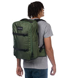 JanSport Venture Pack – Travel Pack With Large Main Compartment with Compression Straps, Dual Water Bottle Pockets, Padded Hip Belt & Luggage Trolley Pass - Through, Cargo Green