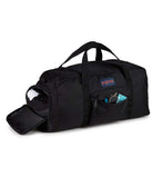 JanSport Weekender Large Duffel - Travel or Gym Bag, Durable Weekender with Front Utility Pocket & Side Grab Handles - Black