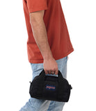 JanSport Weekender Mini Duffel (5L) - Travel or Gym Bag, Durable Weekender with Side Grab Handles - Black