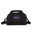 JanSport Weekender Mini Duffel (5L) - Travel or Gym Bag, Durable Weekender with Side Grab Handles - Black