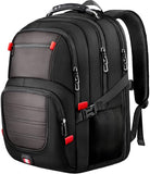 JARWAM Laptop Backpack for Men Women, Large TSA Friendly Travel Backpack Fits 17.3 Inch Laptop, 45L Carry On Airline Approved Computer Bag for Business Work College, Grey