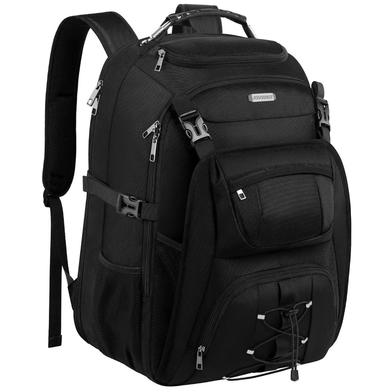 JCDOBEST Extra Large Laptop Backpack for Travel, College & Work, TSA Friendly Commuter Gaming Bag, Compatible with PS5/PS5 Pro/PS5 Slim, Fit 15 - 18.4 inch laptop, 21.7x15.9x10.2